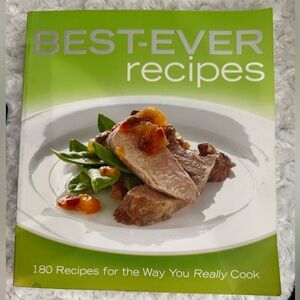 Best-Ever Recipes Cookbook - 180 Recipes